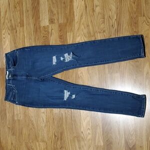 Levi's 721 High Rise Skinny Womens Distressed Jeans Size 28 (Length 30)